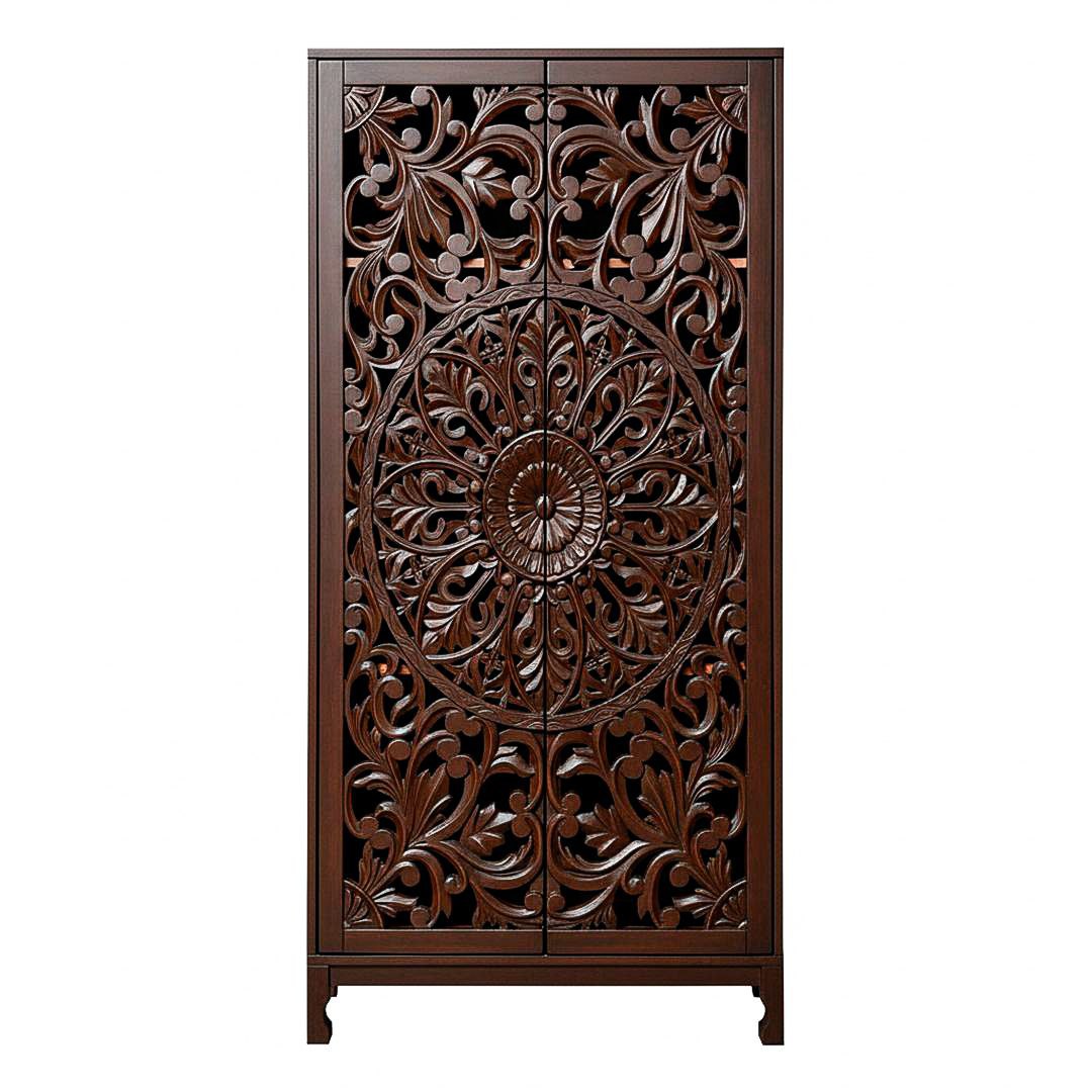 купить дизайнерский шкаф из массива MH_342 Brown