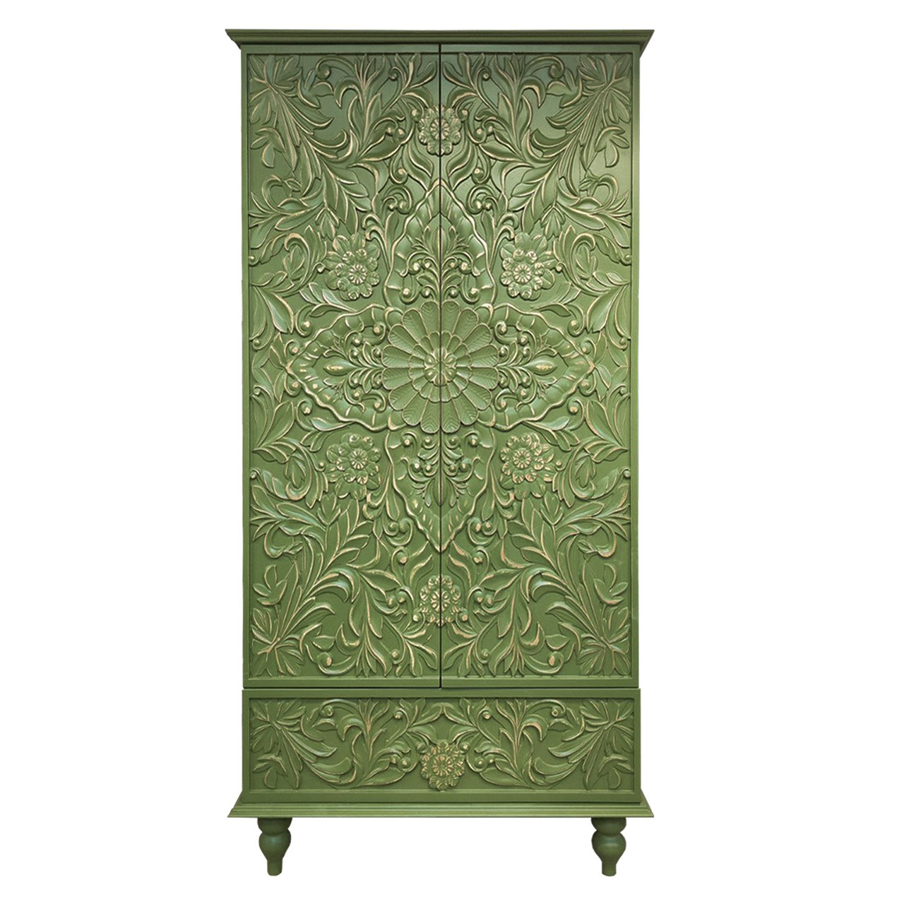 купить дизайнерский шкаф из массива MH_310 Green