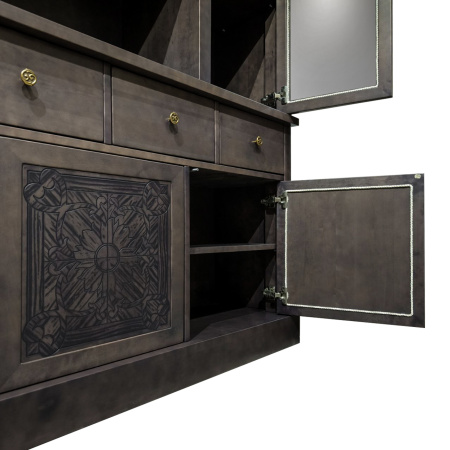 купить дизайнерский шкаф из массива MH_311