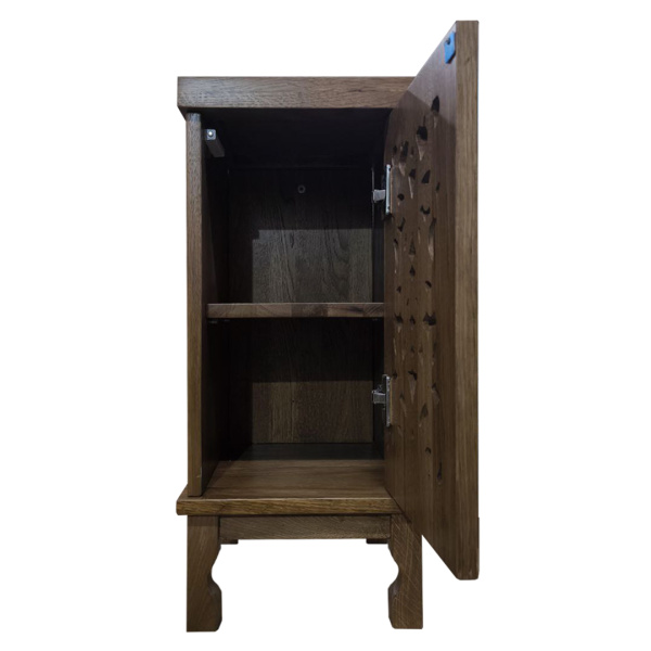 фото дизайнерской прикроватной тумбы из массива MH_184-4