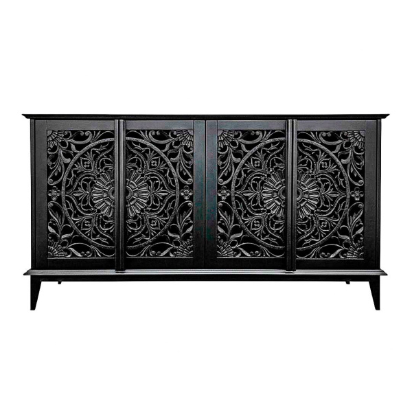 купить дизайнерскую тумбу из массива MH_135 Black