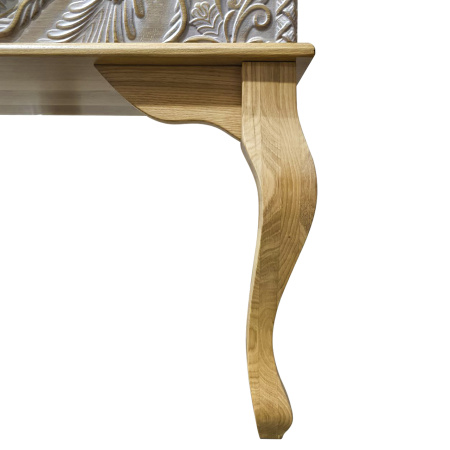 фото дизайнерской прикроватной тумбы из массива MH_10-8