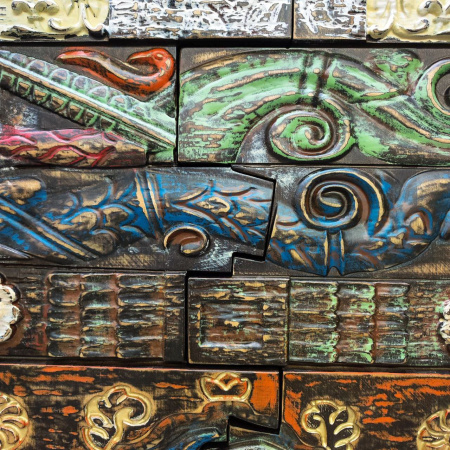 купить дизайнерский шкаф из массива MH_390-2