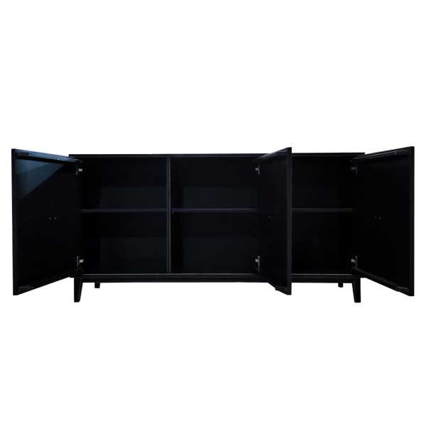 купить дизайнерскую тумбу из массива MH_145 Black 3