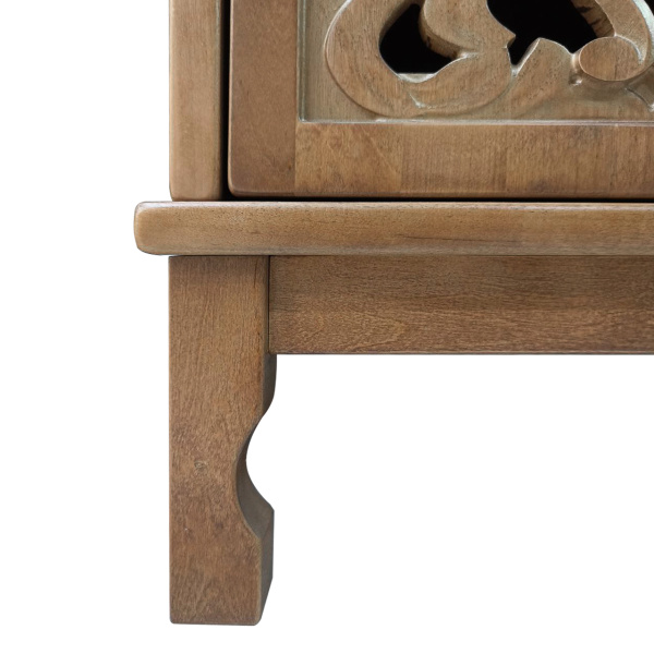 фото дизайнерской прикроватной тумбы из массива MH_184-1