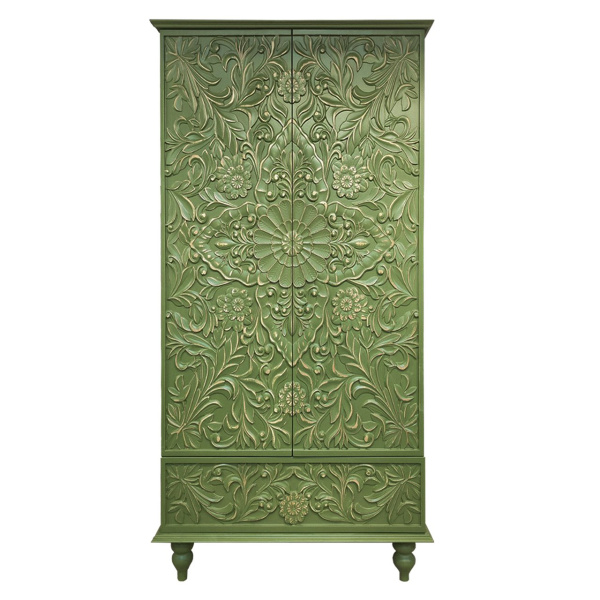 купить дизайнерский шкаф из массива MH_310 Green