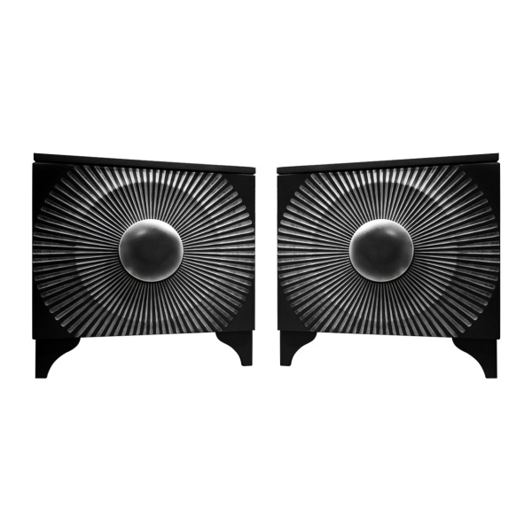 фото дизайнерской прикроватной тумбы из массива MH_194-8