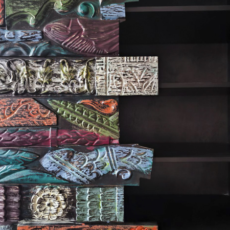 купить дизайнерский шкаф из массива MH_390-4