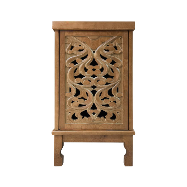 фото дизайнерской прикроватной тумбы из массива MH_184-1