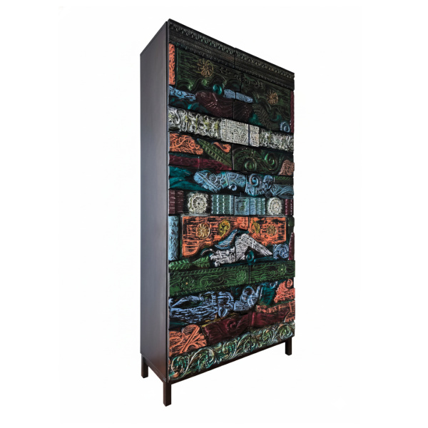 купить дизайнерский шкаф из массива MH_390-4