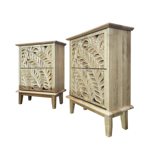 фото дизайнерской прикроватной тумбы из массива MH_175-7