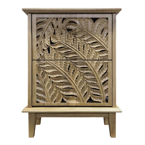 фото дизайнерской прикроватной тумбы из массива MH_175-7