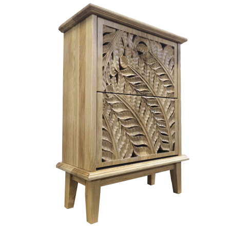 фото дизайнерской прикроватной тумбы из массива MH_175-7