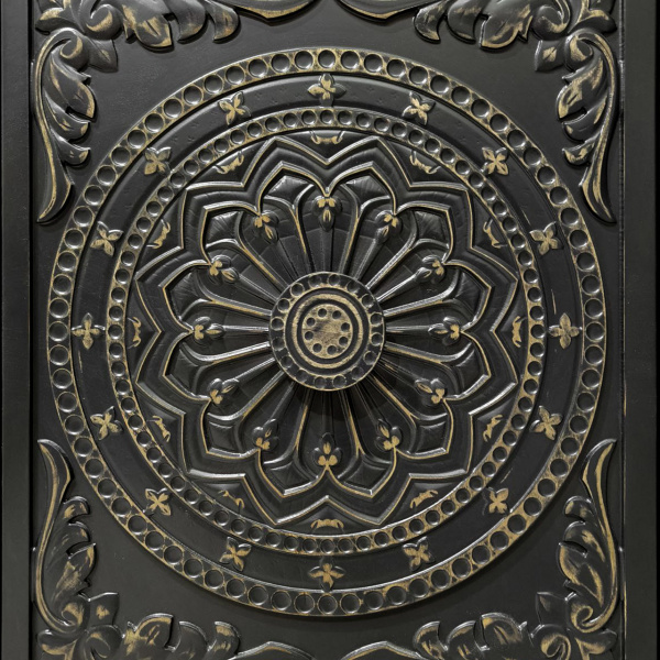 купить дизайнерскую тумбу из массива MH_145 Black 2